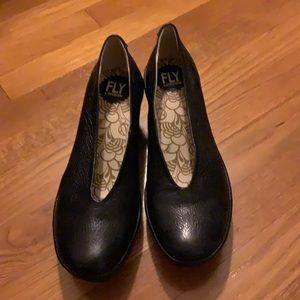 Fly of London ballet wedge shoes